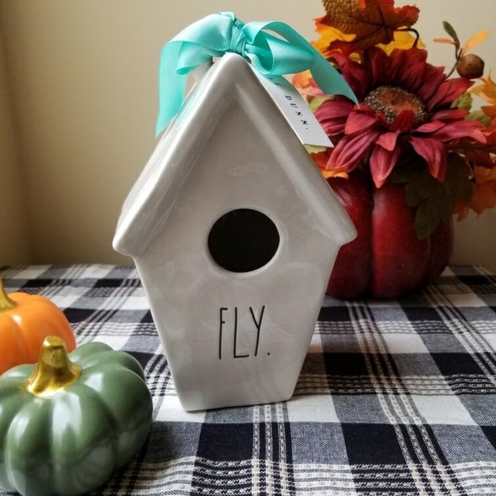 Rae Dunn Birdhouse Fly